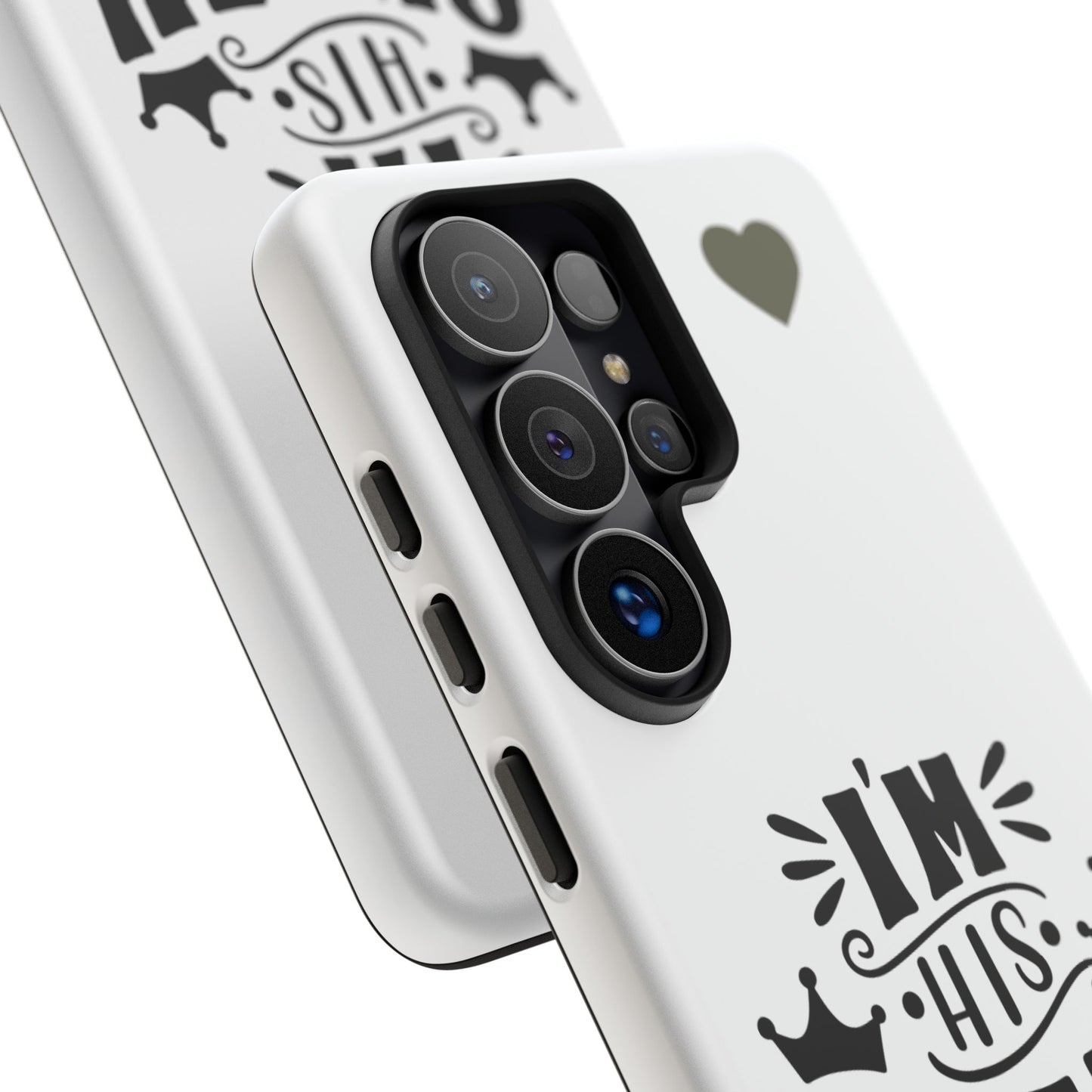 Phone Case — “I’m His Queen” Cute Couples Protective Case