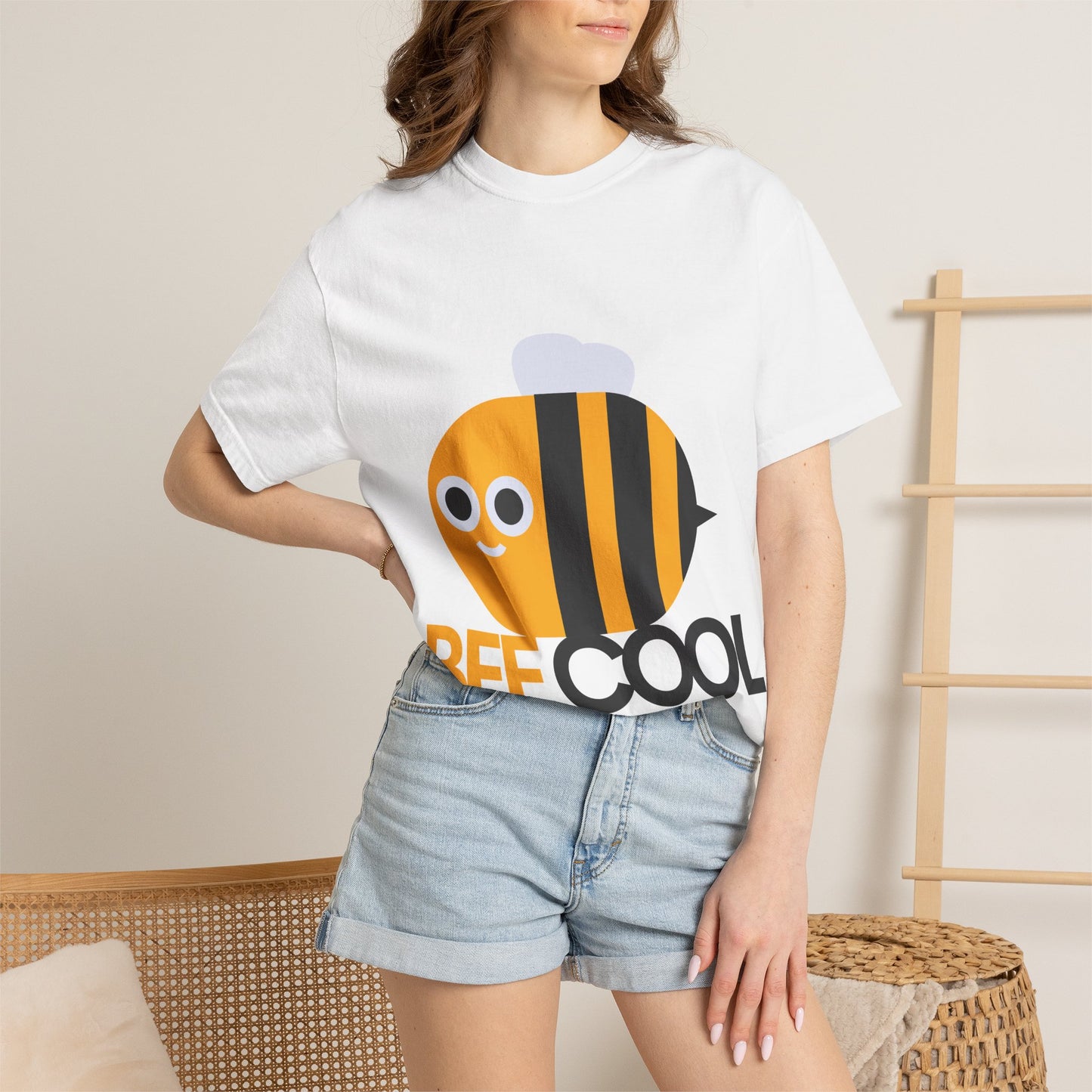 Bee Cool T-Shirt — Cute Bee Graphic Tee for Kids & Adults