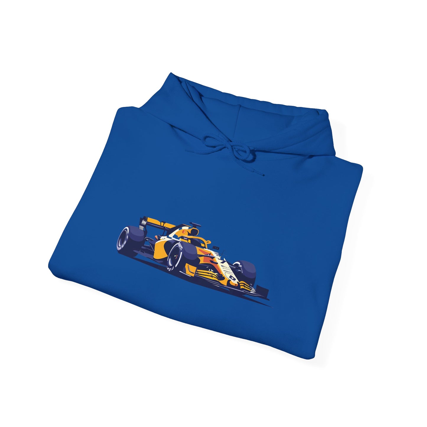 Racing Car Unisex Hoodie — Vintage Formula Racecar Graphic Pullover