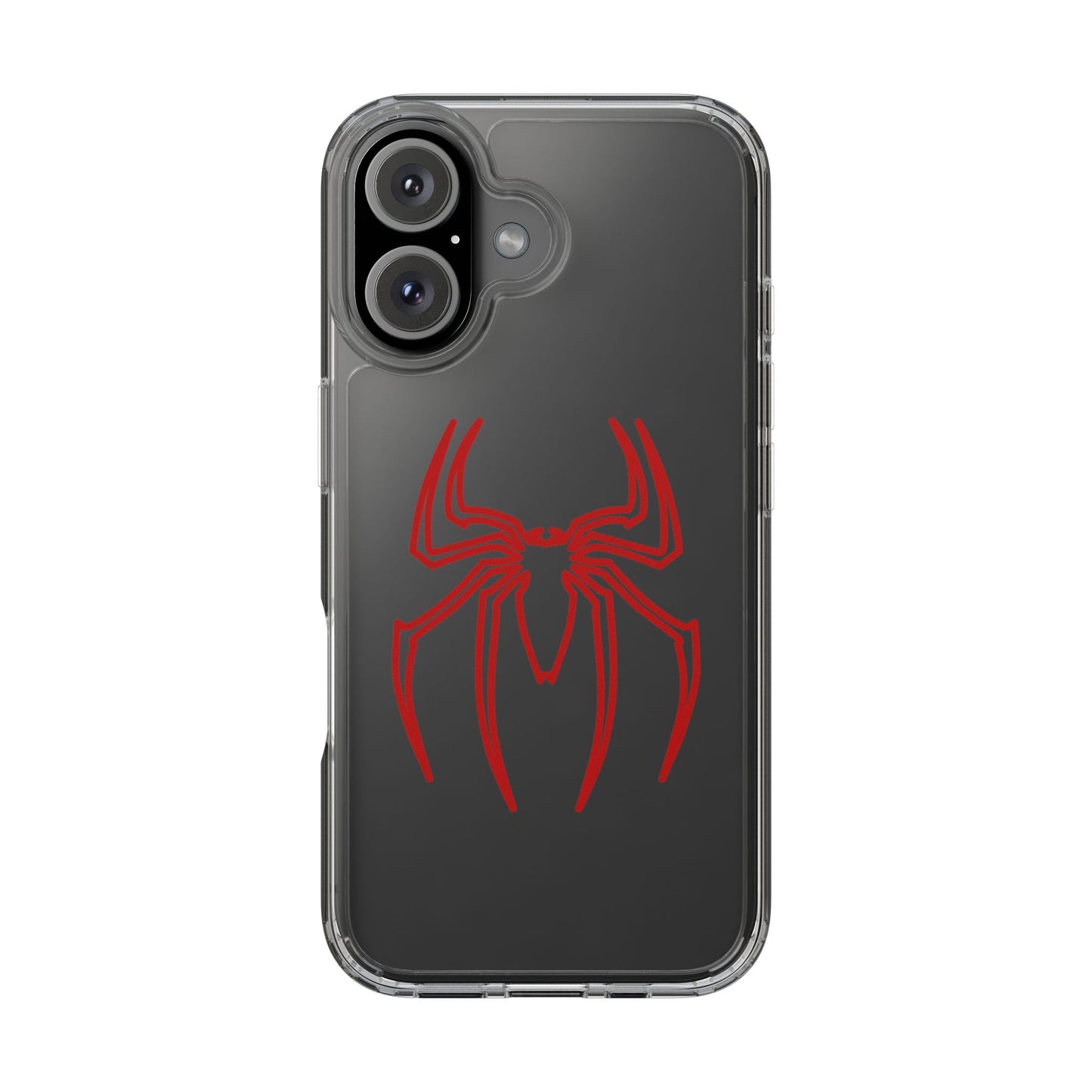 Clear Phone Case — Red Spider Emblem Clear Case