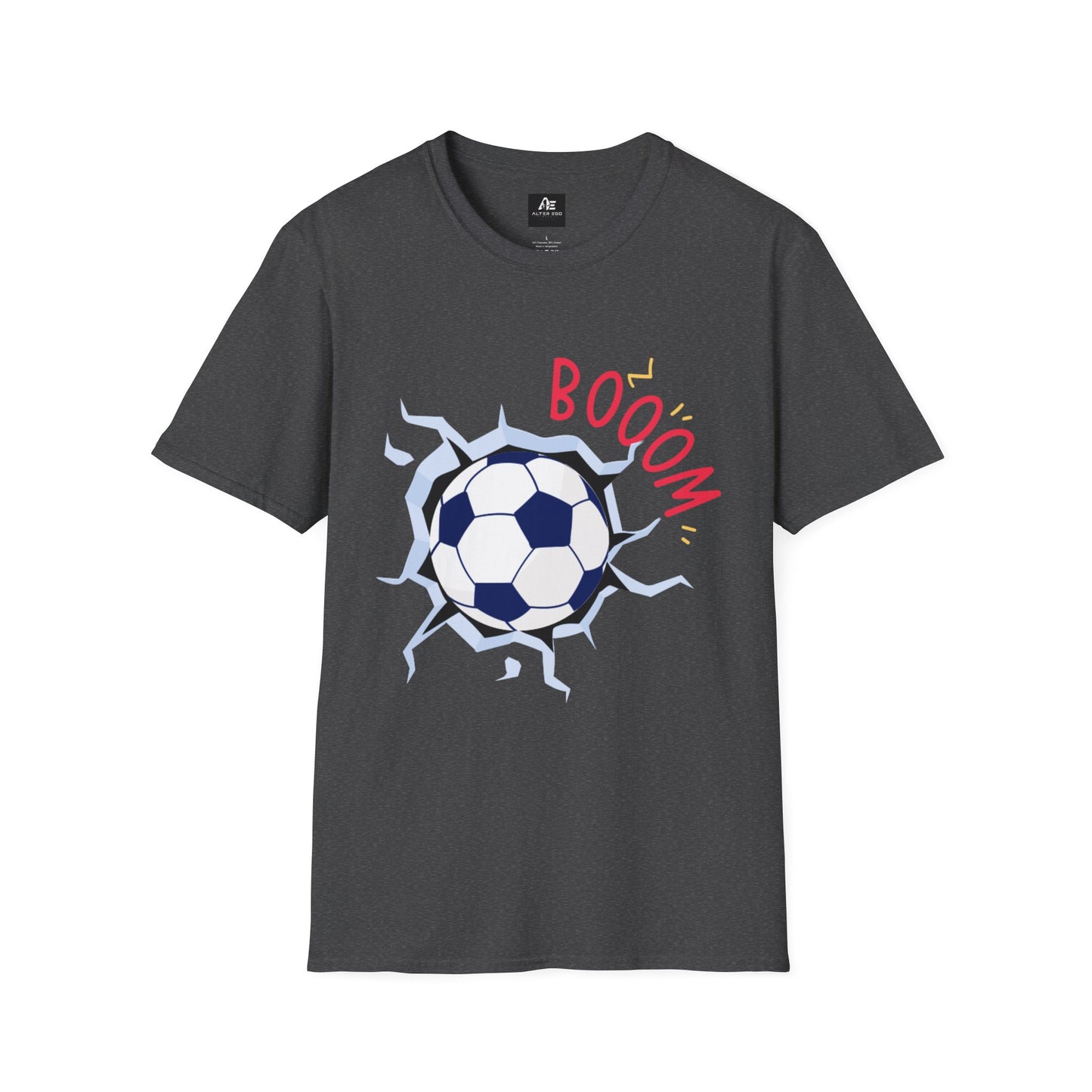 Soccer 'BOOOM' Graphic Unisex T-Shirt