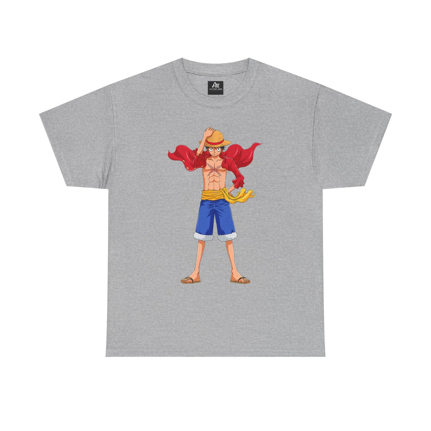 Straw Hat Pirate Tee — Luffy-Inspired Anime Graphic Unisex T-Shirt