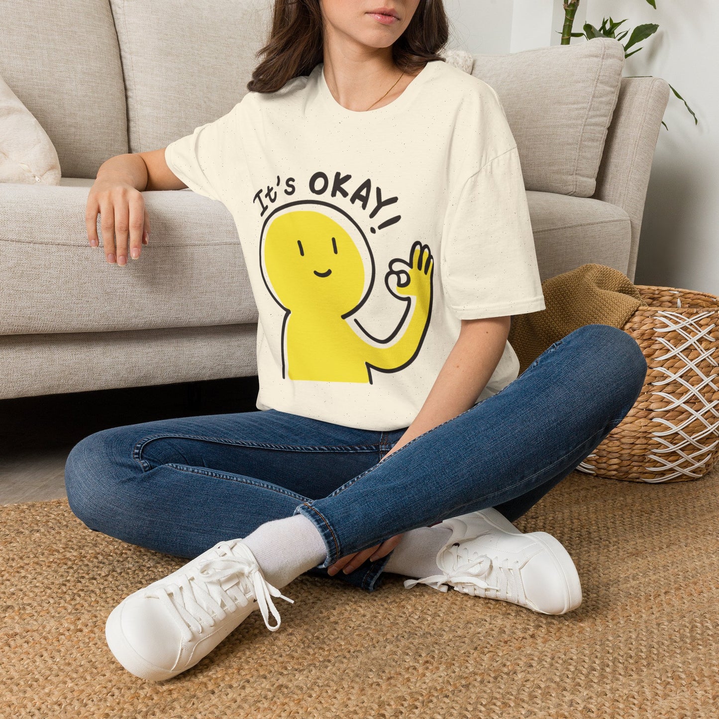 It's Okay! Smiley T-Shirt