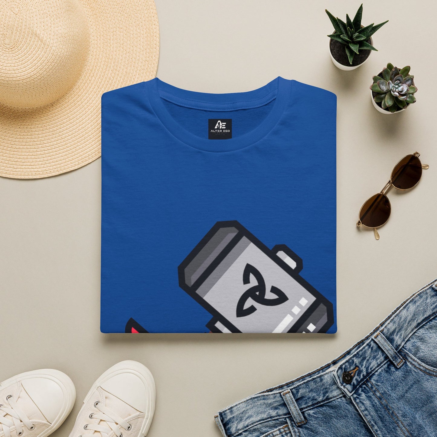 Thor Hammer T-Shirt — Mythic Mjolnir Graphic Tee with Celtic Knot
