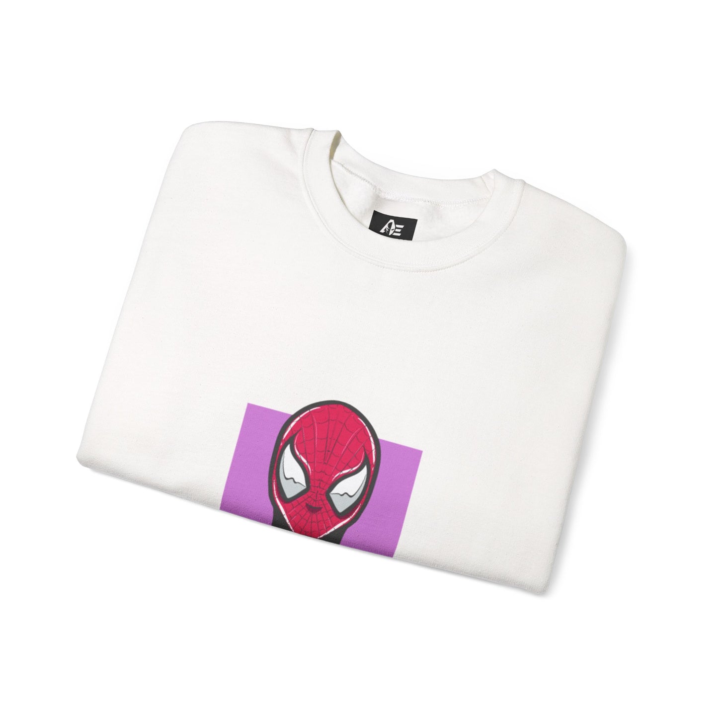 Spider Hero Sweatshirt — Red Mask Graphic Crewneck