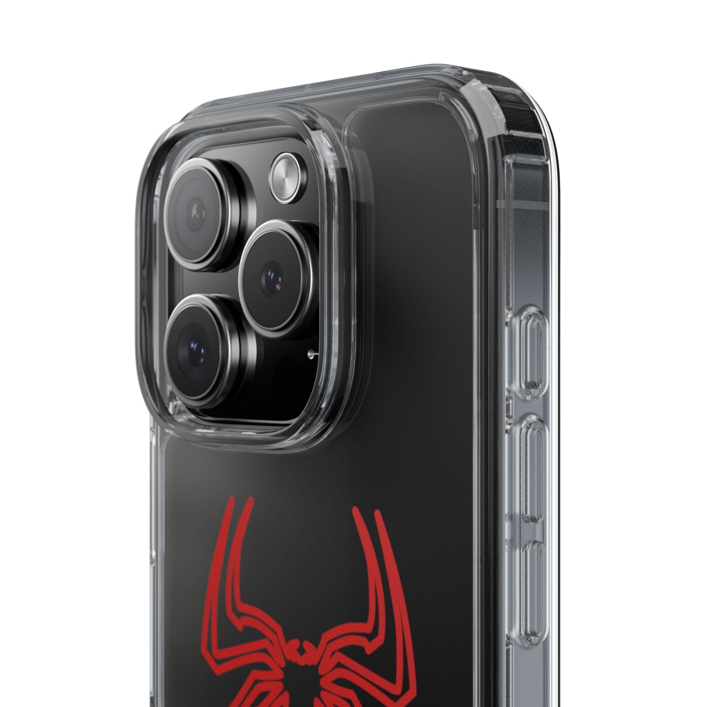 Clear Phone Case — Red Spider Emblem Clear Case