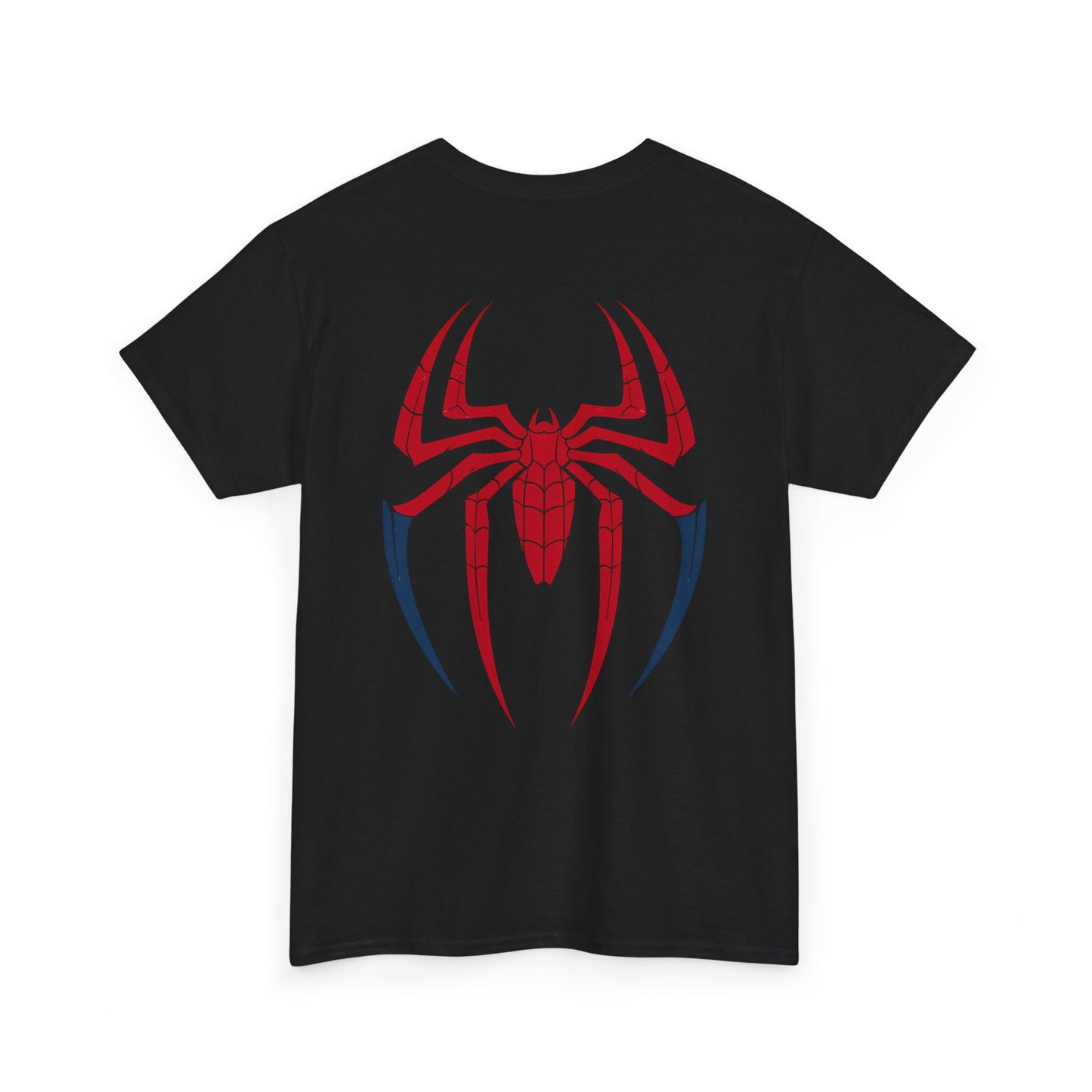 Spider Hero Unisex T-Shirt – Graphic Front Bust & Back Spider Emblem Tee