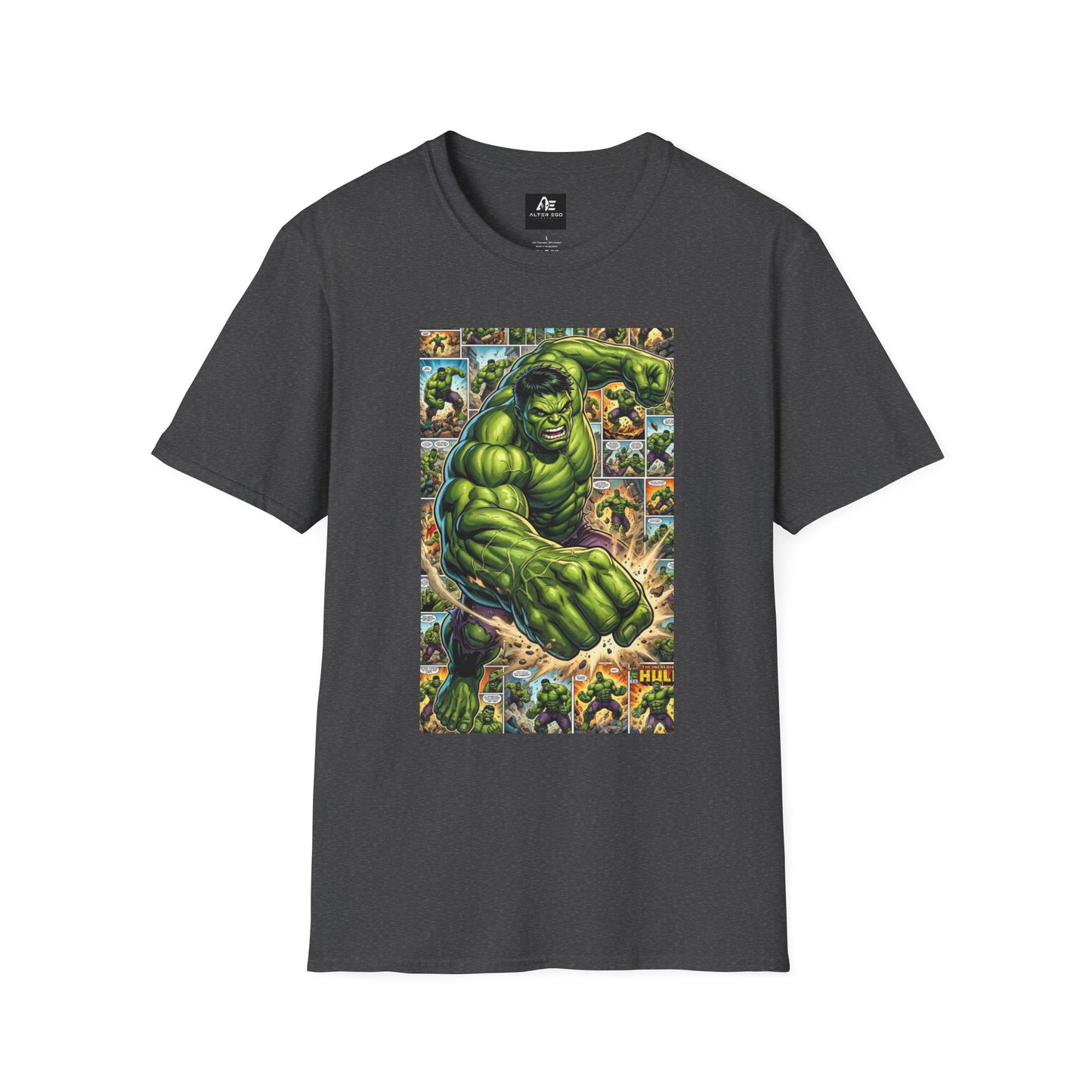 Hulk Comic Collage T-Shirt