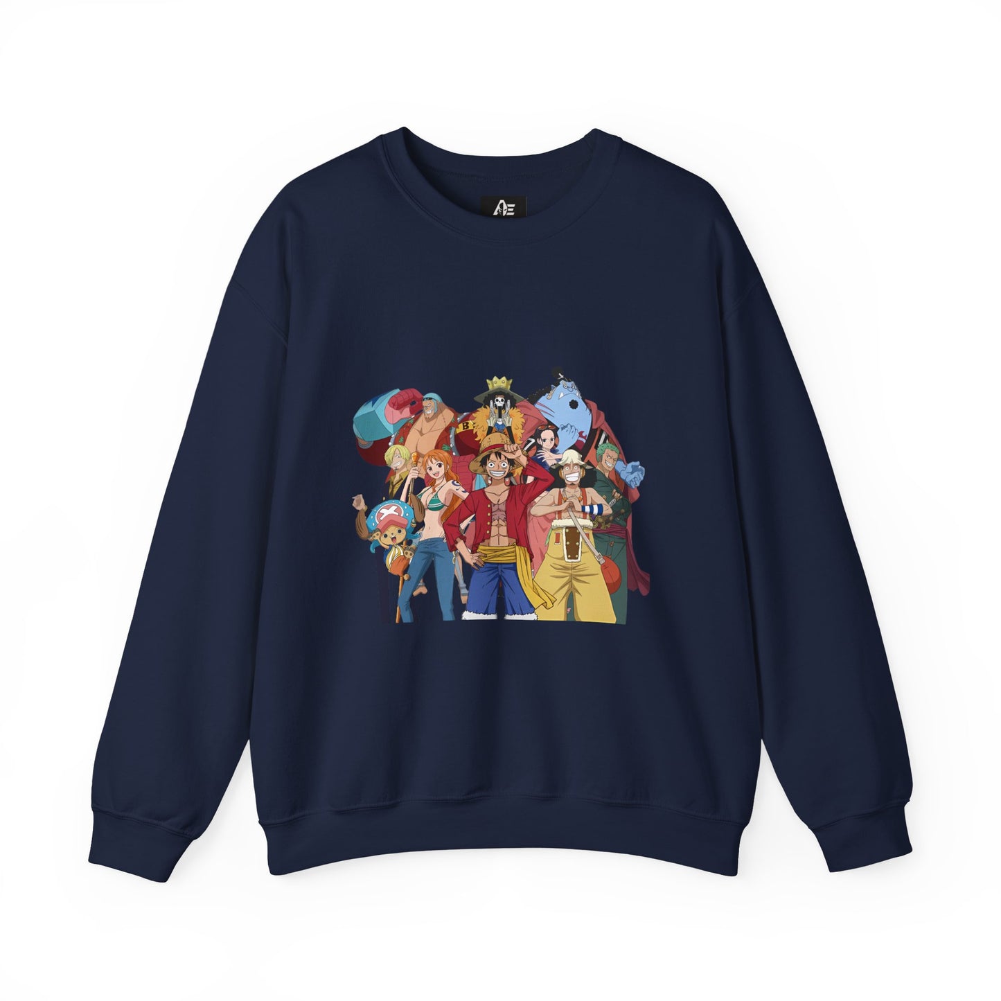 One Piece Crewneck Unisex Sweatshirt — Straw Hat Pirates Graphic Pullover