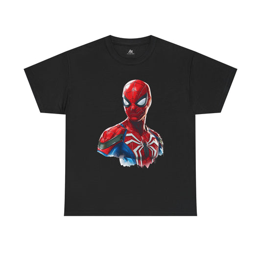 Spider Hero Unisex T-Shirt – Graphic Front Bust & Back Spider Emblem Tee