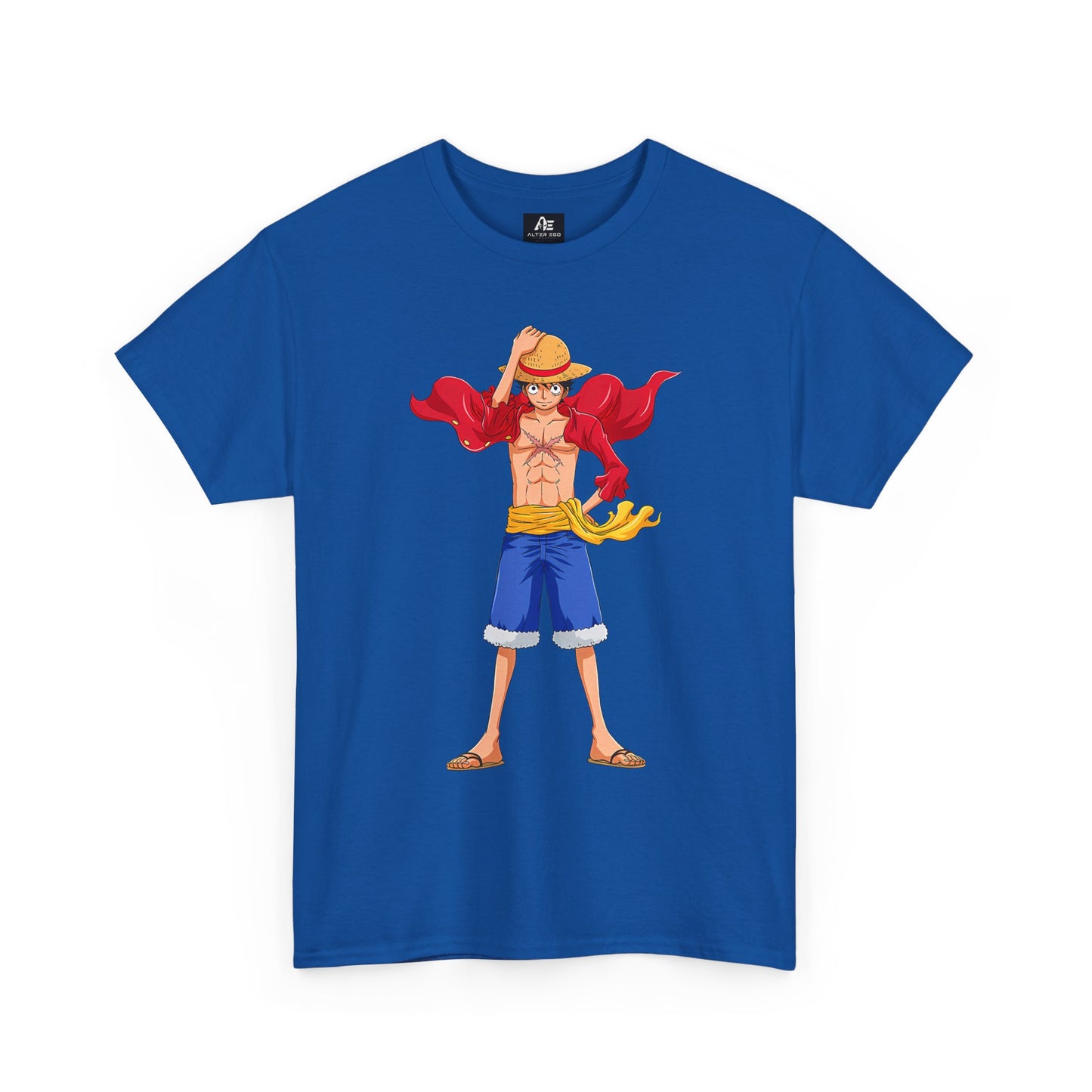 Straw Hat Pirate Tee — Luffy-Inspired Anime Graphic Unisex T-Shirt