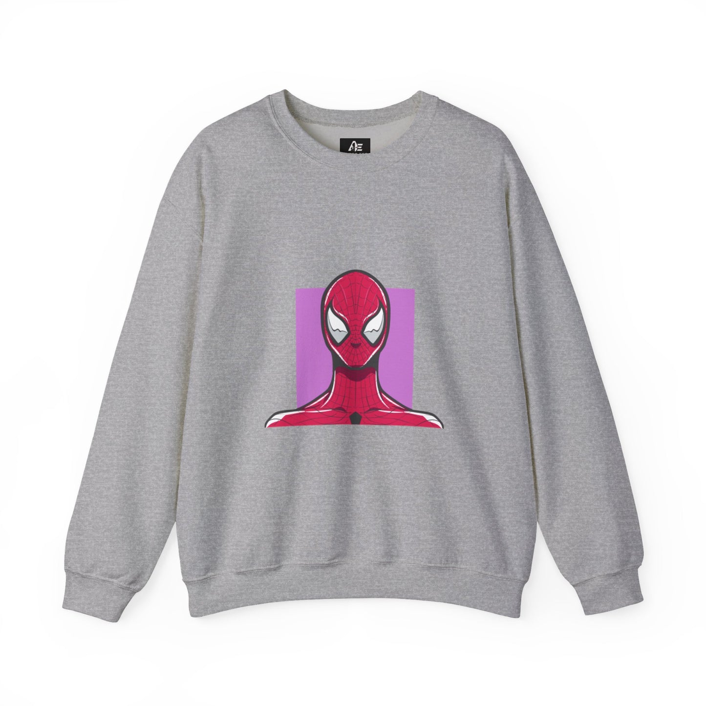 Spider Hero Sweatshirt — Red Mask Graphic Crewneck