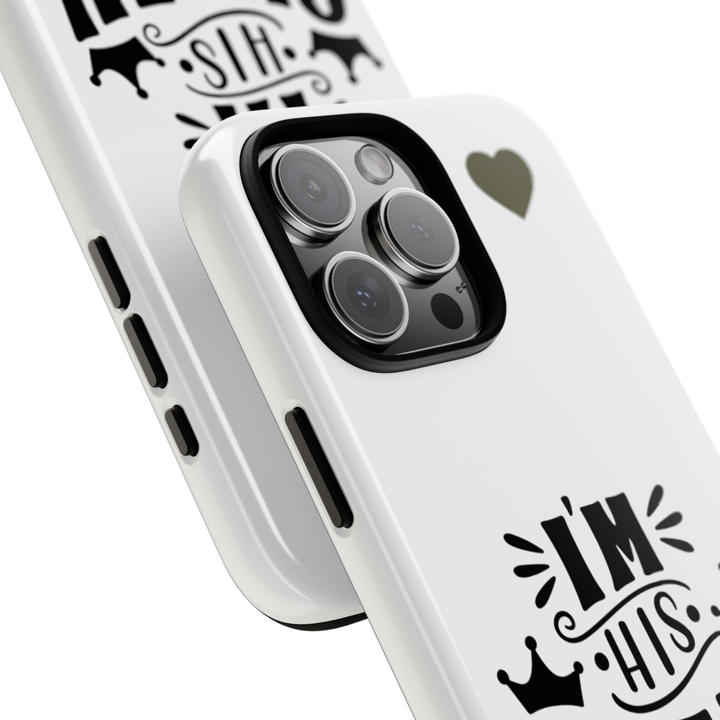 Phone Case — “I’m His Queen” Cute Couples Protective Case