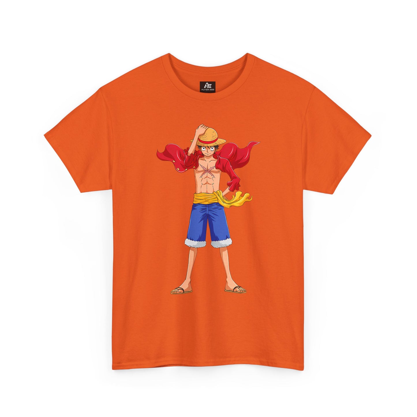 Straw Hat Pirate Tee — Luffy-Inspired Anime Graphic Unisex T-Shirt