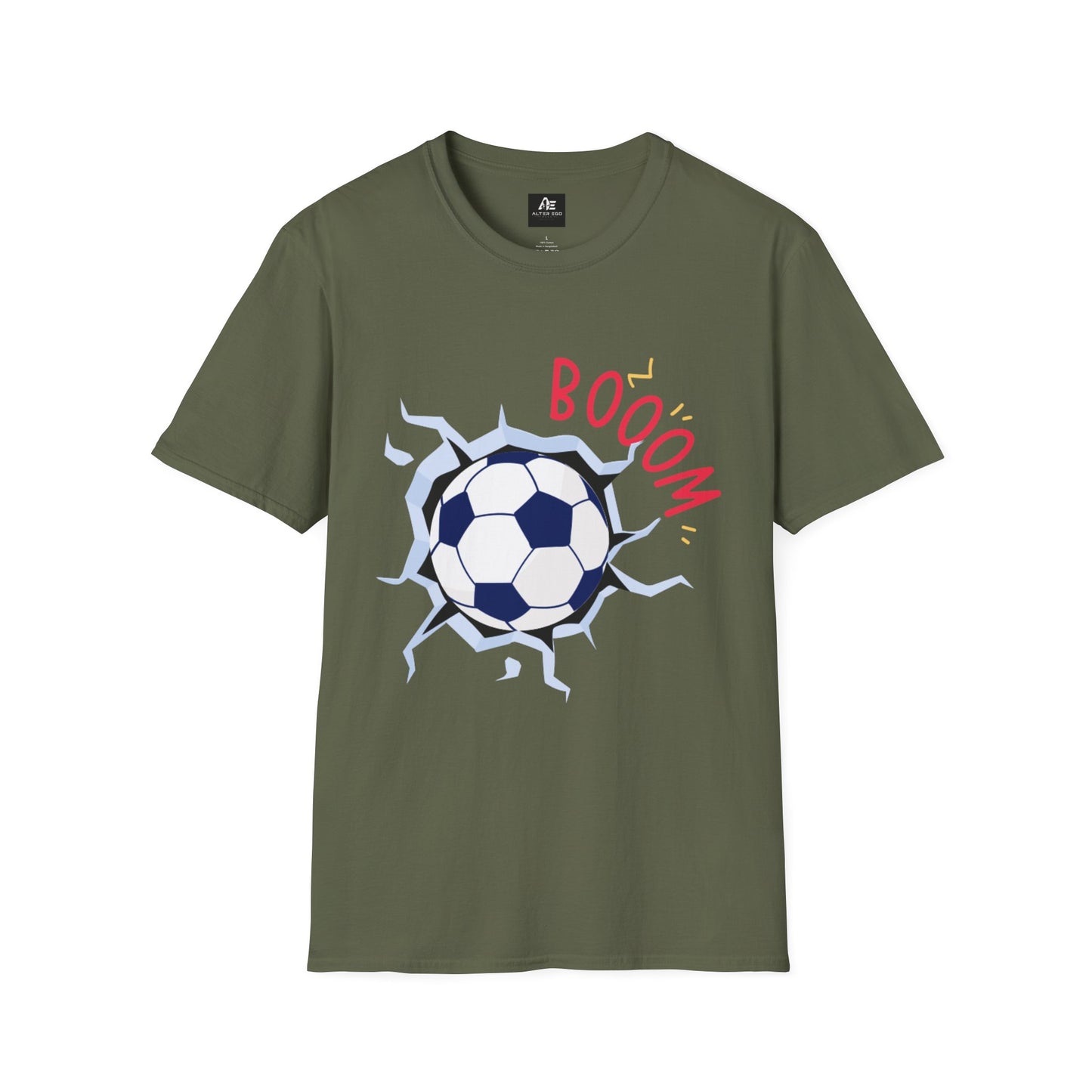 Soccer 'BOOOM' Graphic Unisex T-Shirt