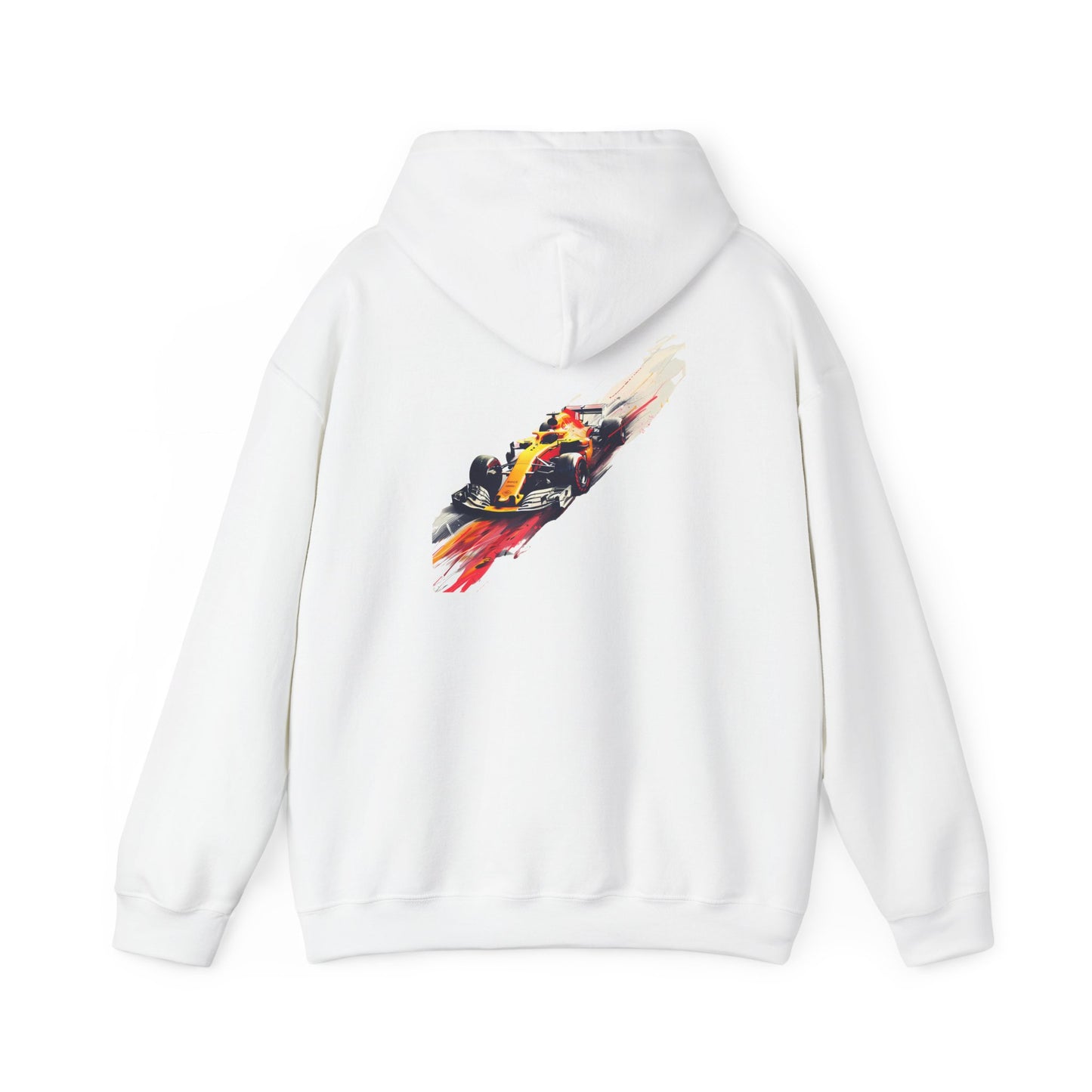 Racing Car Unisex Hoodie — Vintage Formula Racecar Graphic Pullover