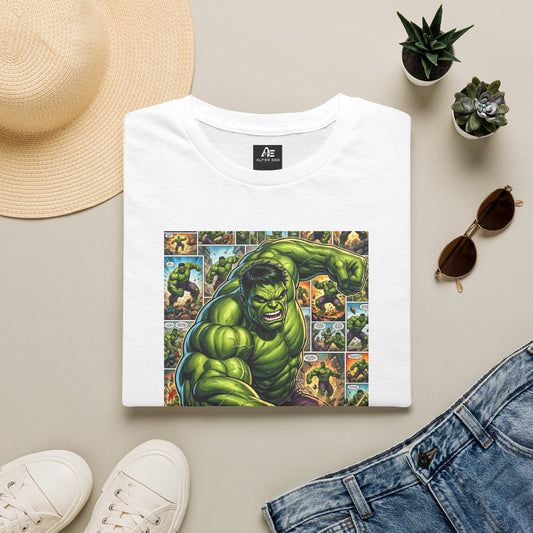 Hulk Comic Collage T-Shirt