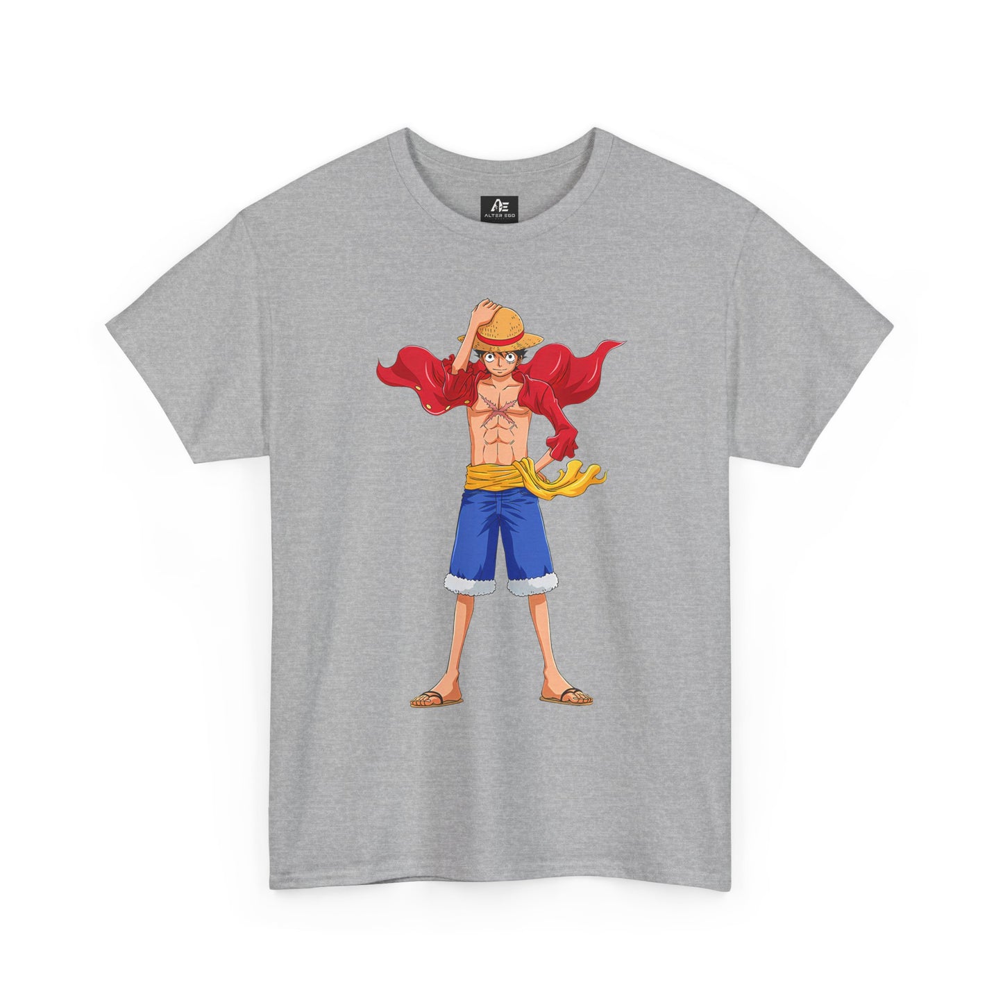 Straw Hat Pirate Tee — Luffy-Inspired Anime Graphic Unisex T-Shirt
