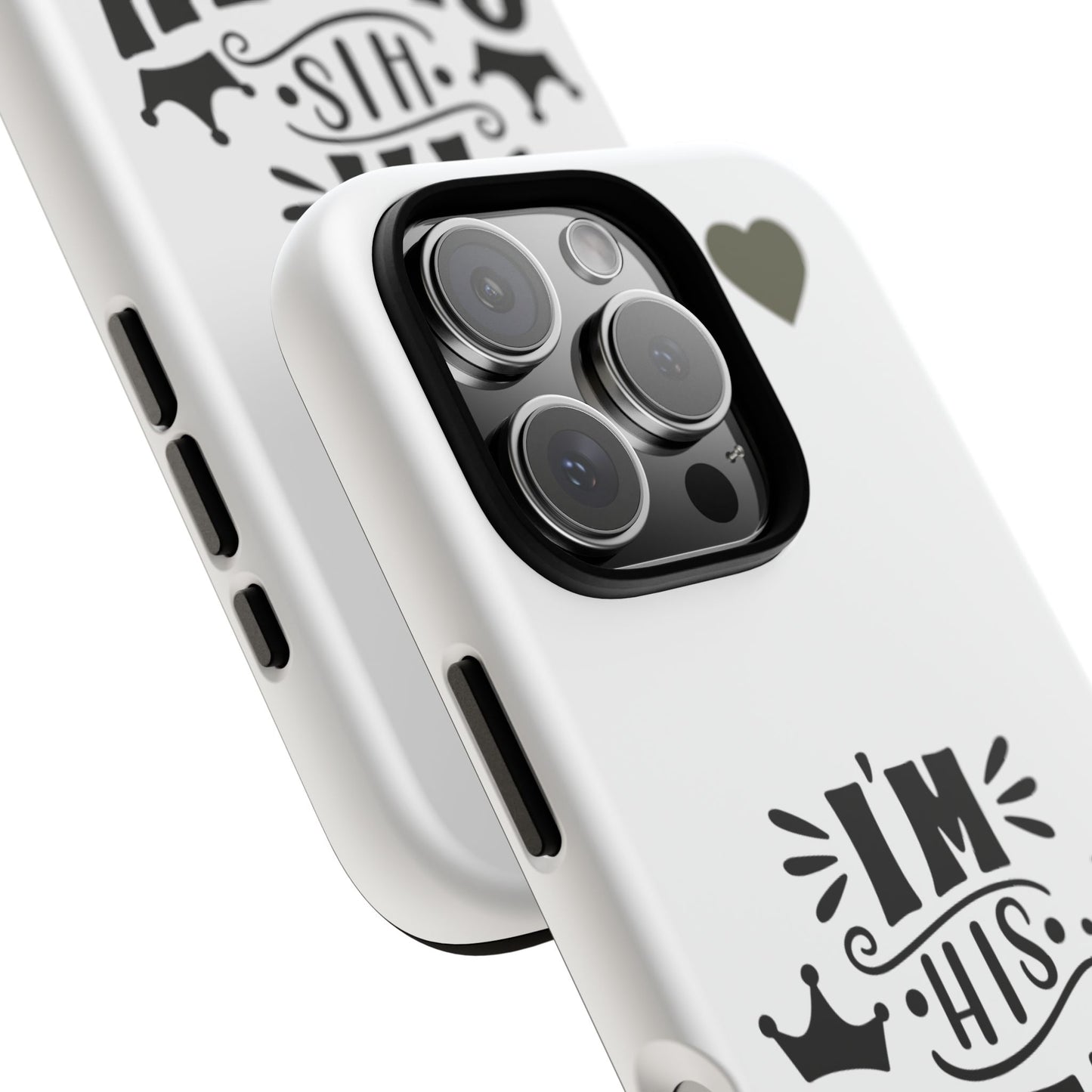 Phone Case — “I’m His Queen” Cute Couples Protective Case