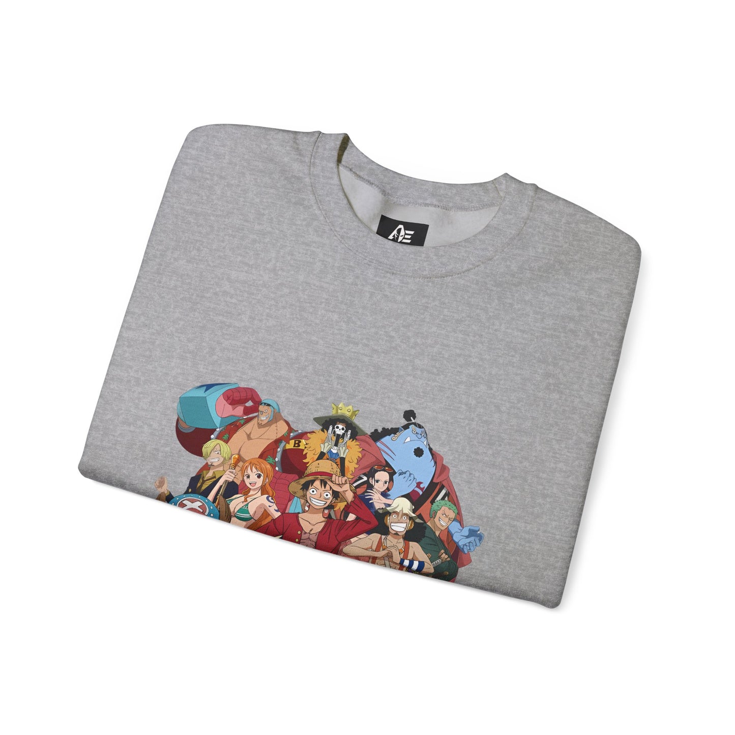 One Piece Crewneck Unisex Sweatshirt — Straw Hat Pirates Graphic Pullover