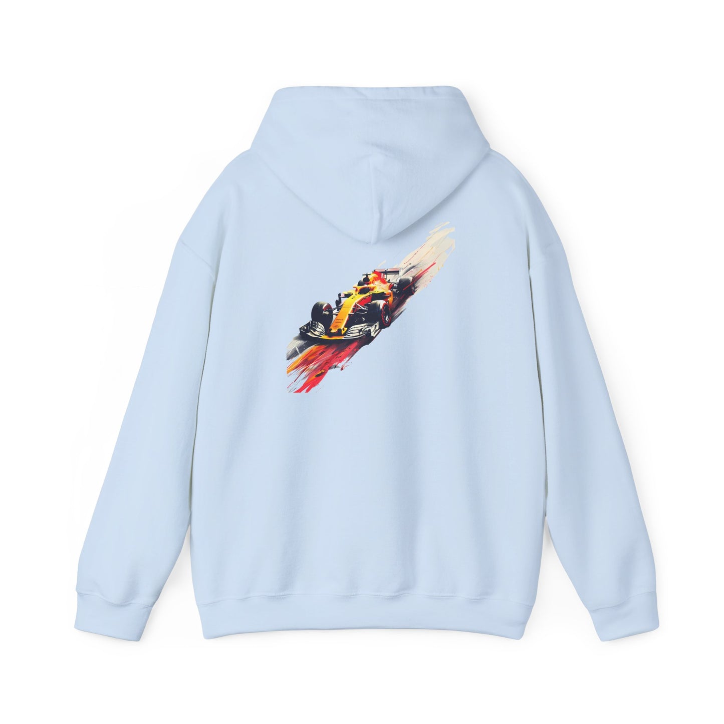 Racing Car Unisex Hoodie — Vintage Formula Racecar Graphic Pullover