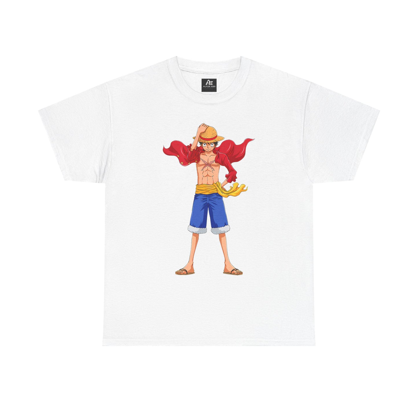 Straw Hat Pirate Tee — Luffy-Inspired Anime Graphic Unisex T-Shirt