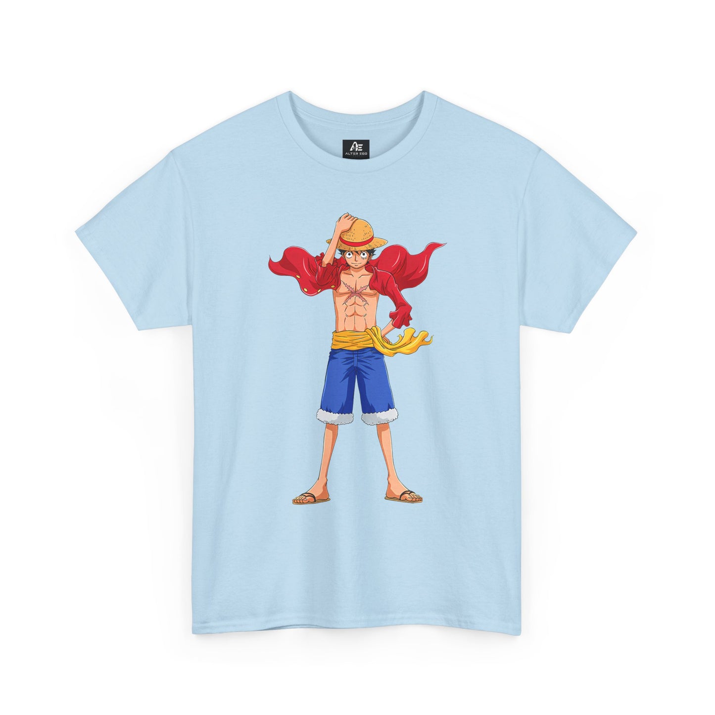 Straw Hat Pirate Tee — Luffy-Inspired Anime Graphic Unisex T-Shirt