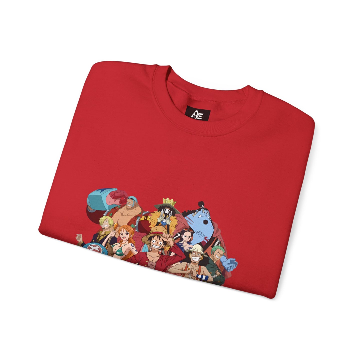 One Piece Crewneck Unisex Sweatshirt — Straw Hat Pirates Graphic Pullover