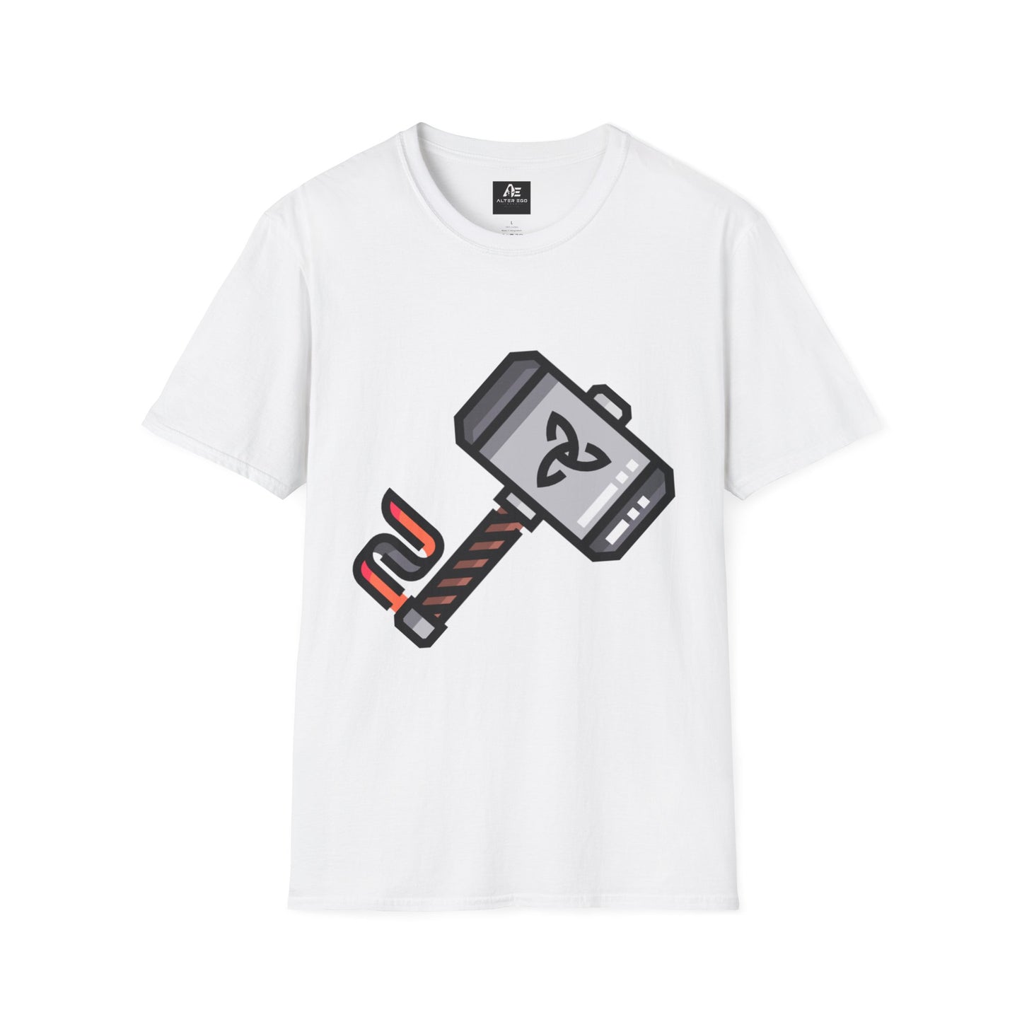 Thor Hammer T-Shirt — Mythic Mjolnir Graphic Tee with Celtic Knot