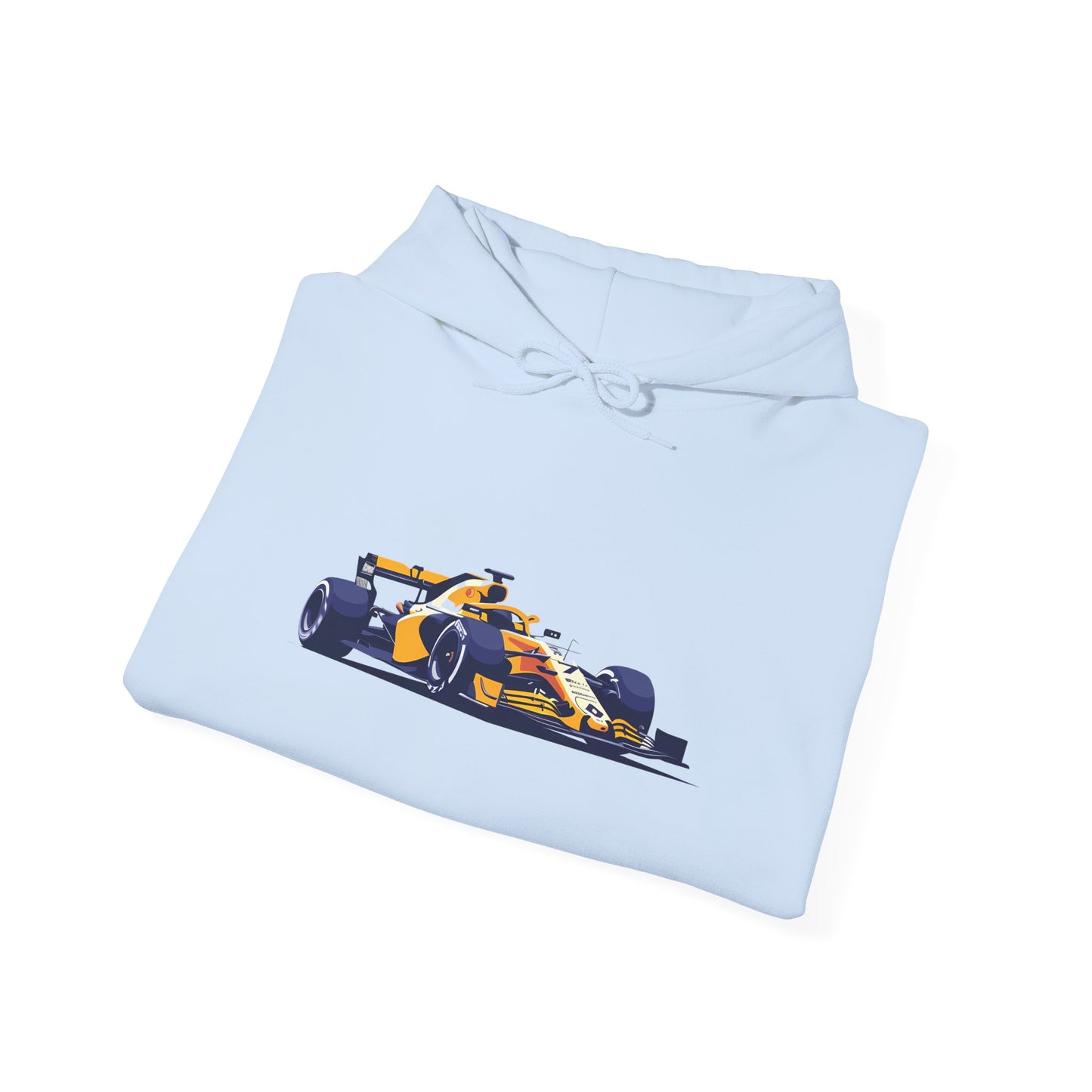 Racing Car Unisex Hoodie — Vintage Formula Racecar Graphic Pullover