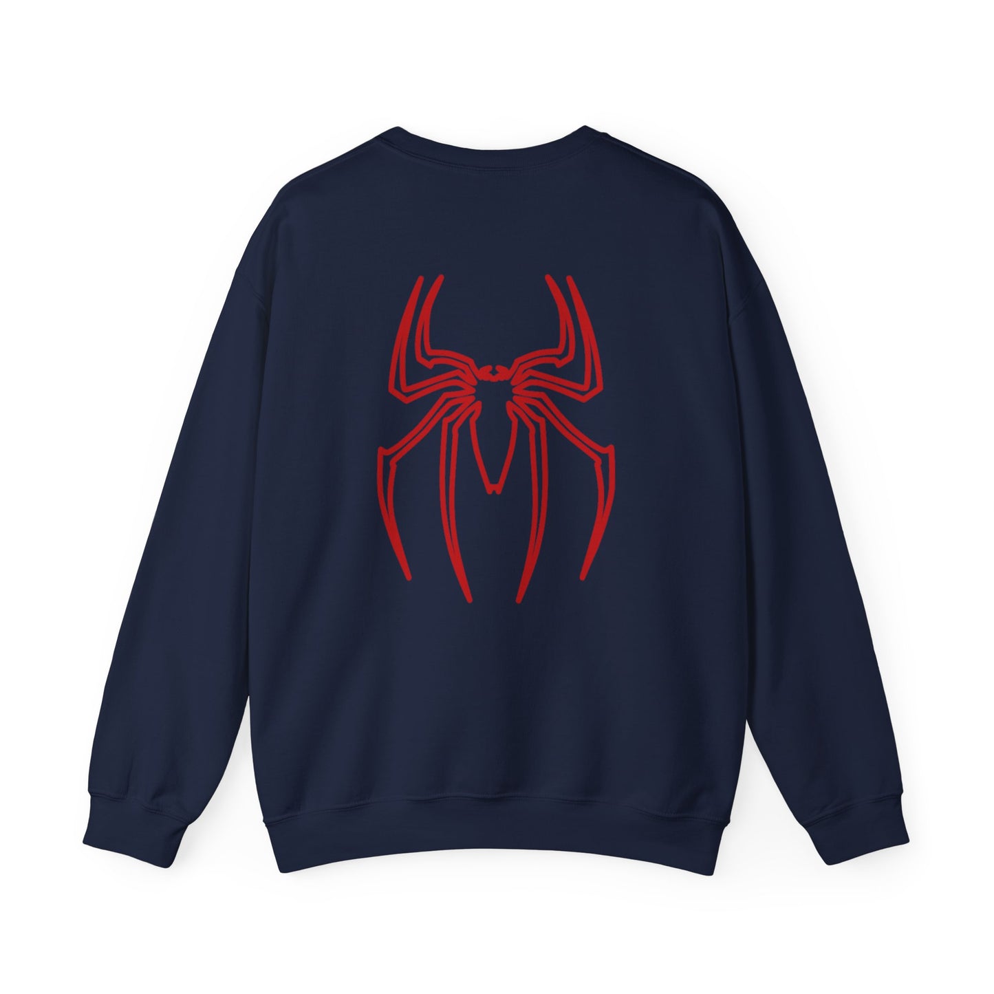 Spider Hero Sweatshirt — Red Mask Graphic Crewneck