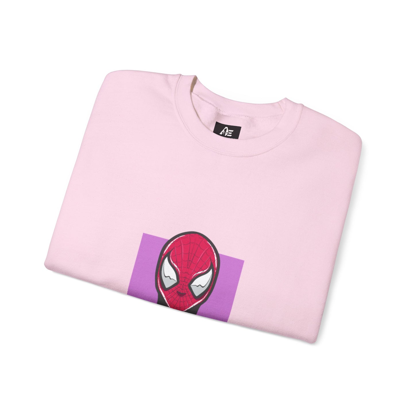 Spider Hero Sweatshirt — Red Mask Graphic Crewneck