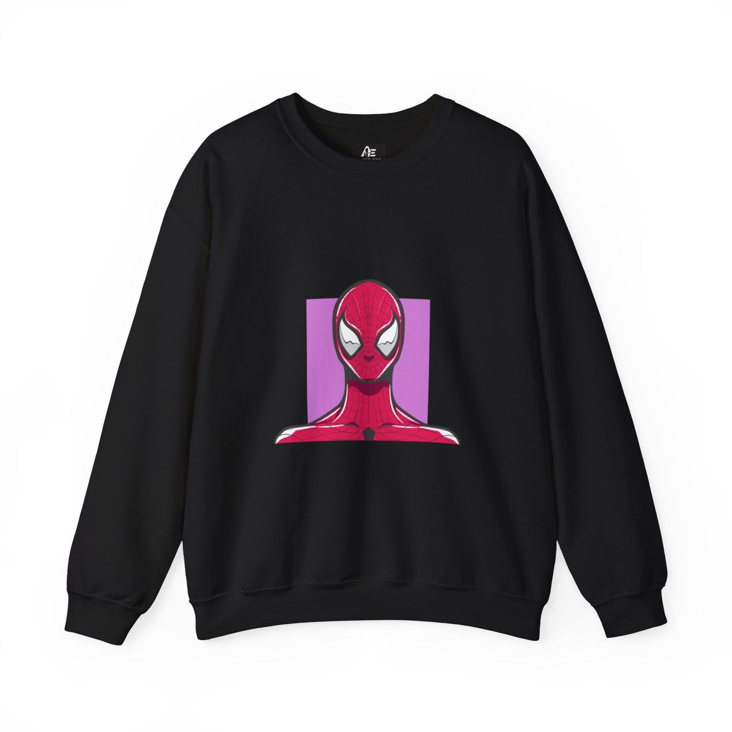 Spider Hero Sweatshirt — Red Mask Graphic Crewneck