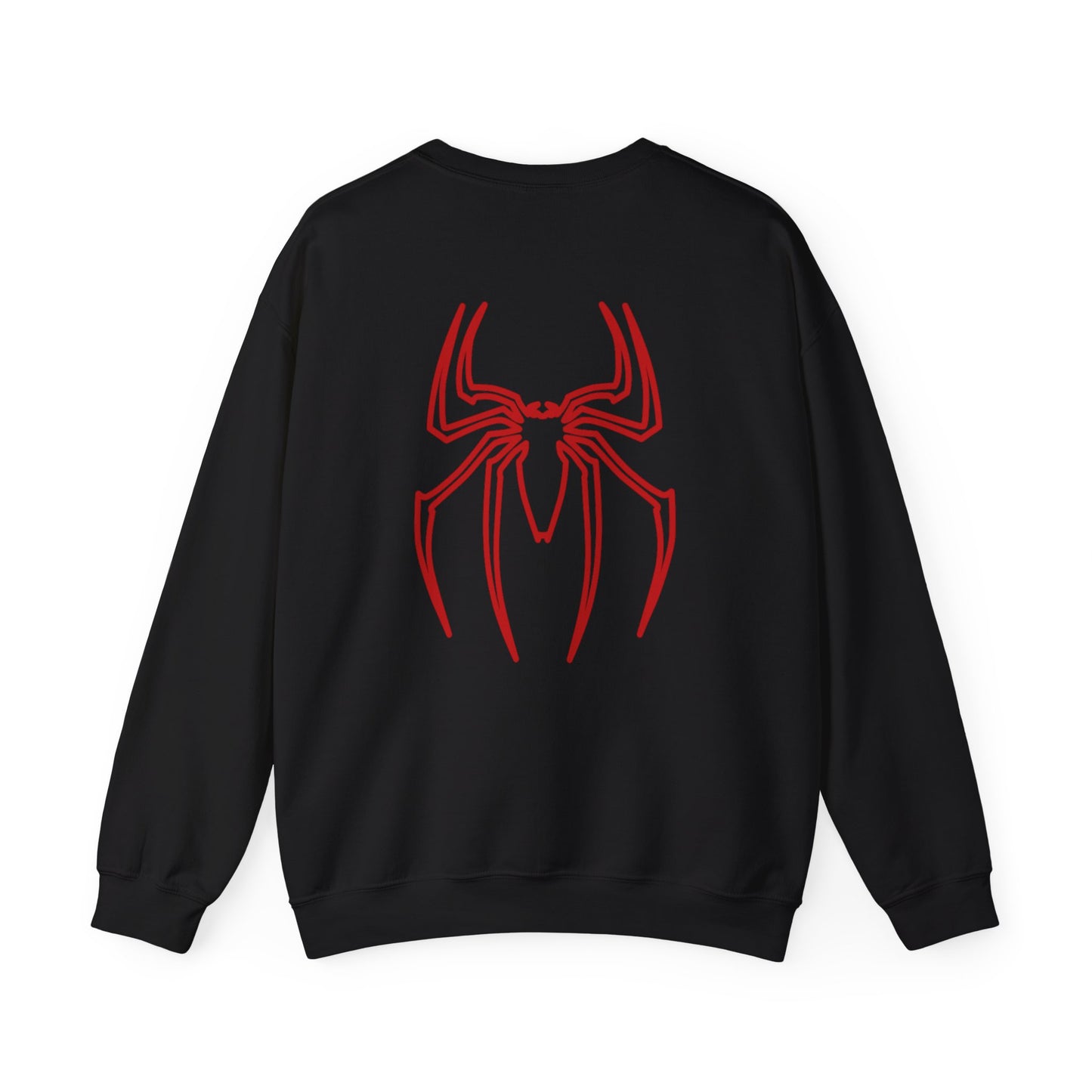 Spider Hero Sweatshirt — Red Mask Graphic Crewneck