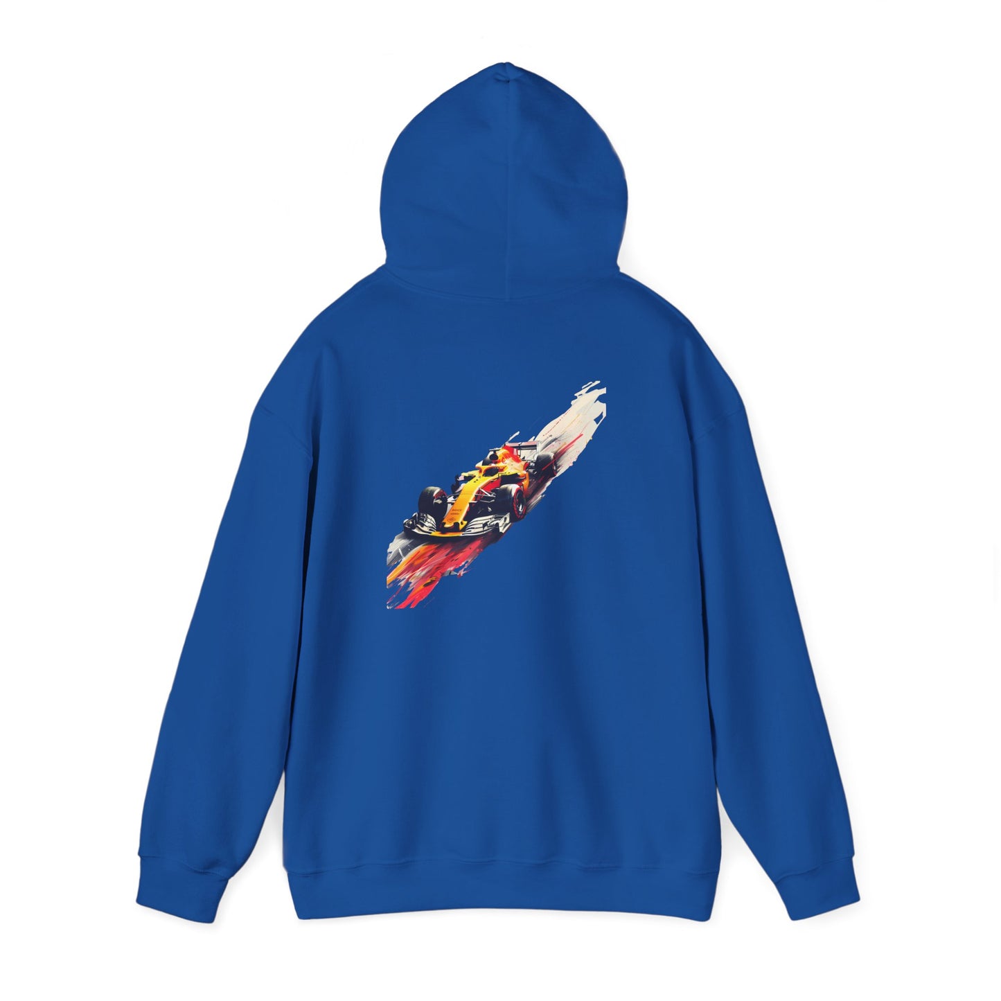 Racing Car Unisex Hoodie — Vintage Formula Racecar Graphic Pullover