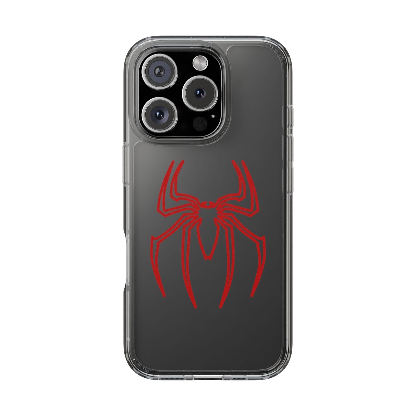 Clear Phone Case — Red Spider Emblem Clear Case