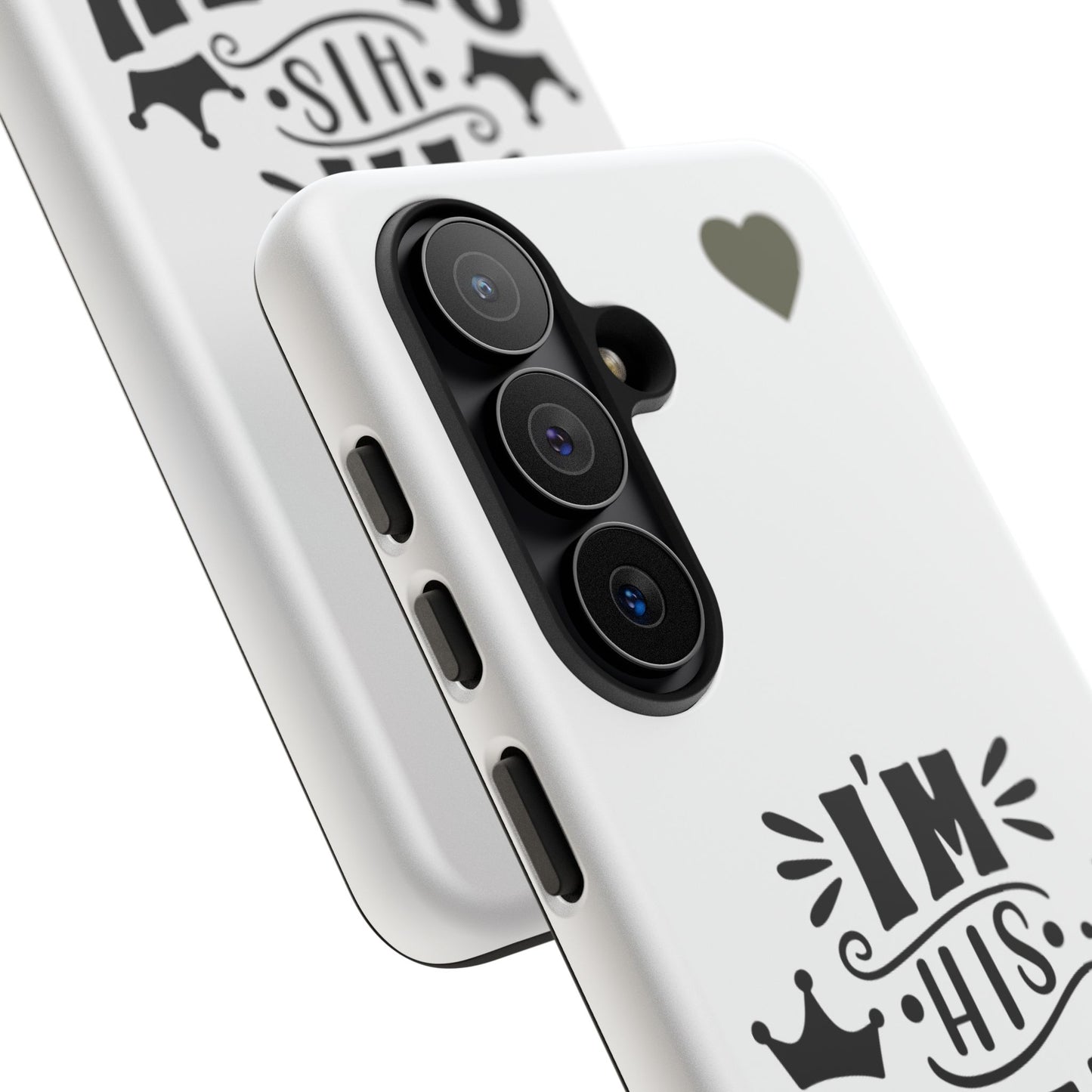 Phone Case — “I’m His Queen” Cute Couples Protective Case