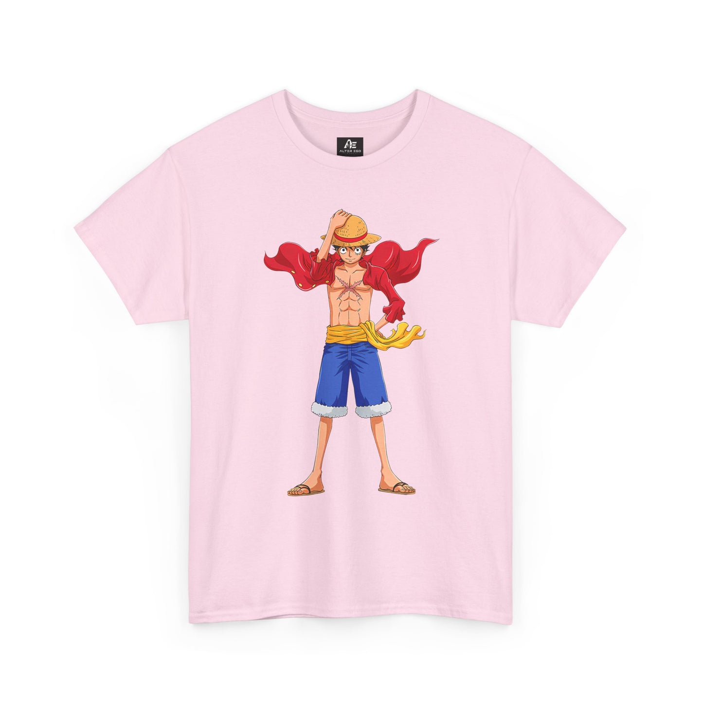 Straw Hat Pirate Tee — Luffy-Inspired Anime Graphic Unisex T-Shirt