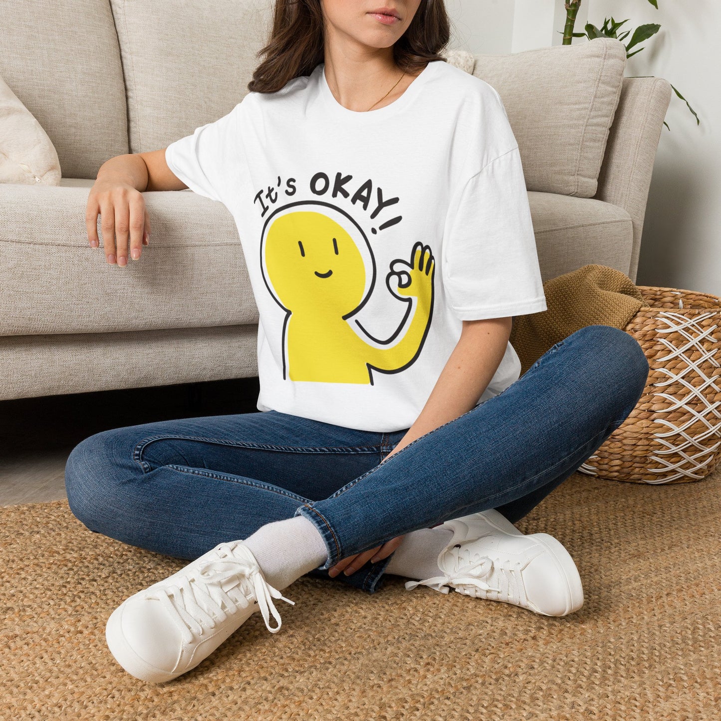 It's Okay! Smiley T-Shirt