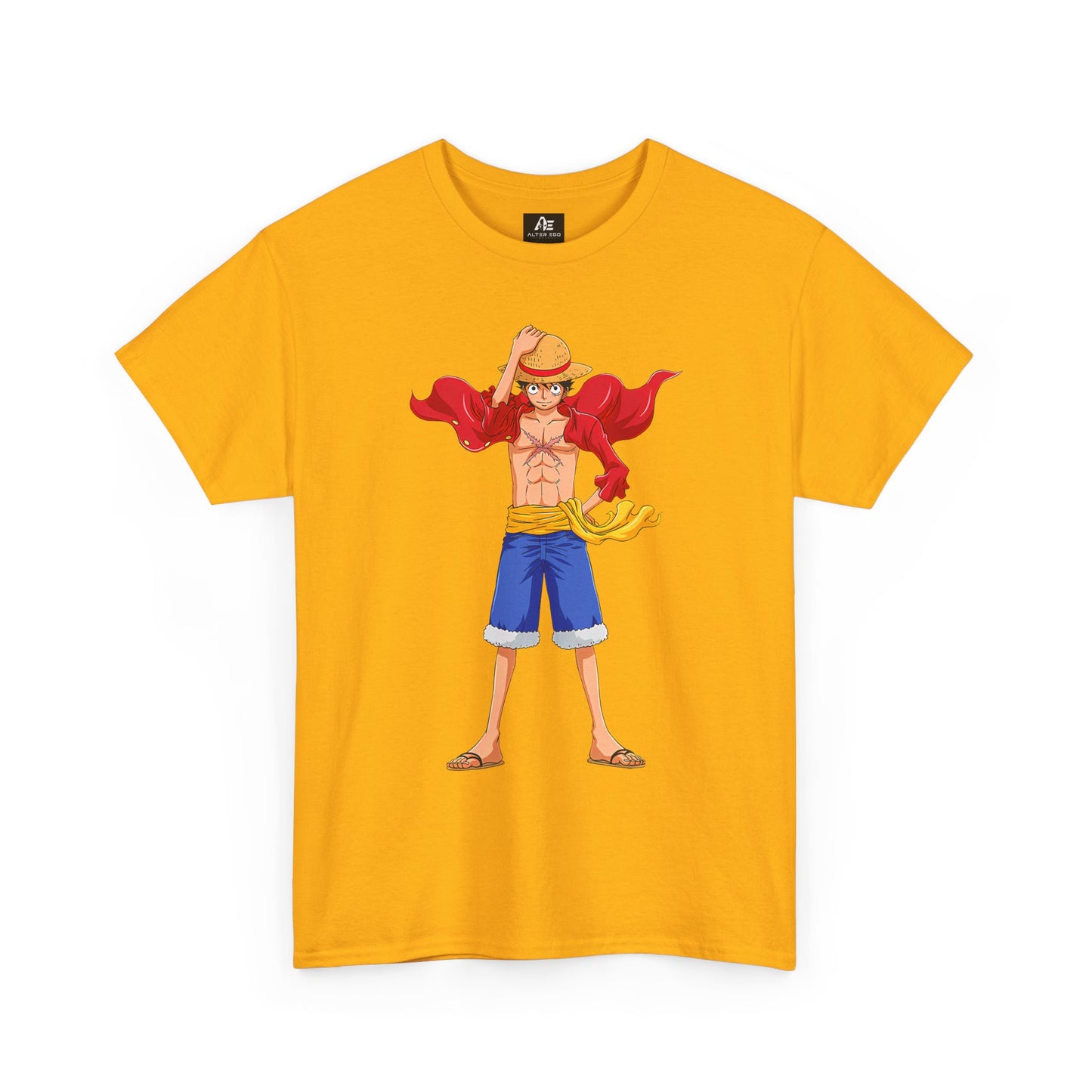 Straw Hat Pirate Tee — Luffy-Inspired Anime Graphic Unisex T-Shirt