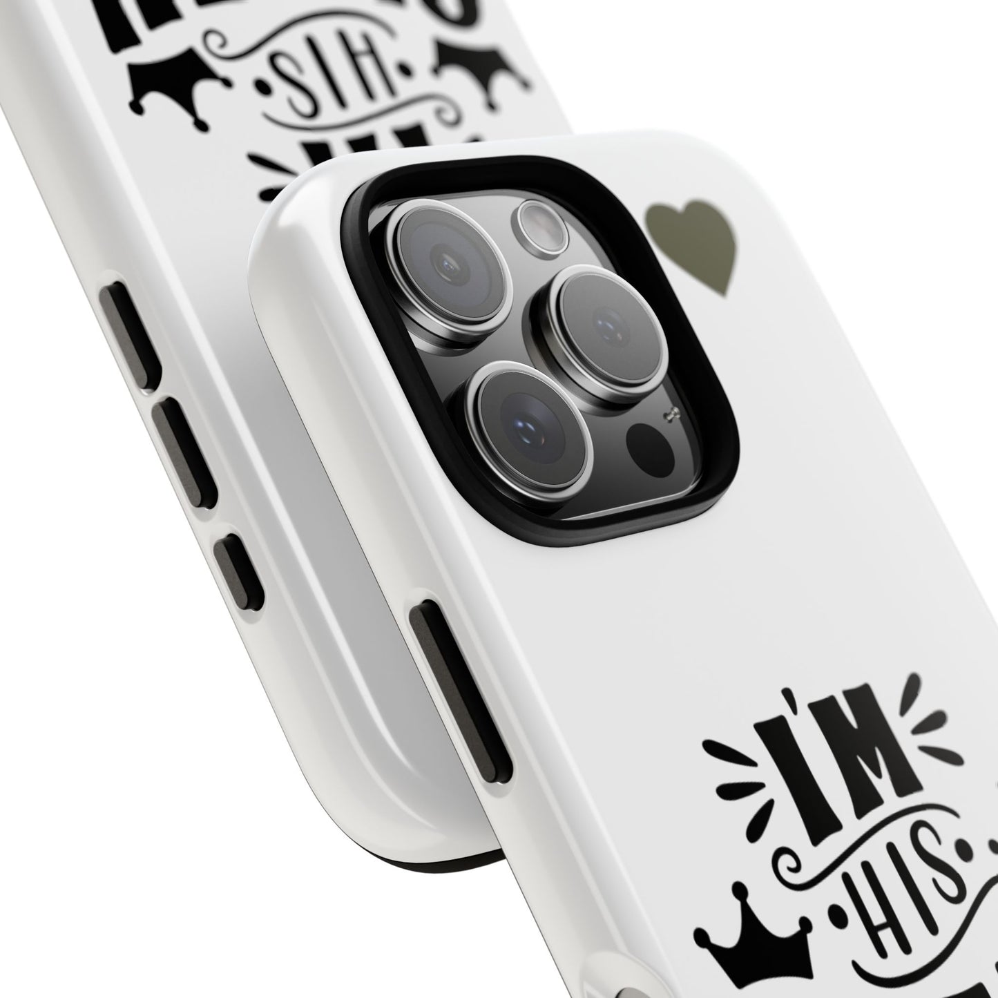 Phone Case — “I’m His Queen” Cute Couples Protective Case