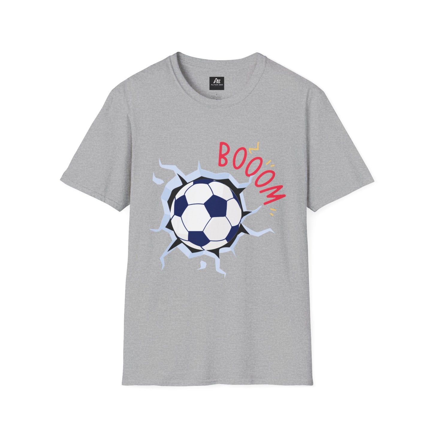 Soccer 'BOOOM' Graphic Unisex T-Shirt