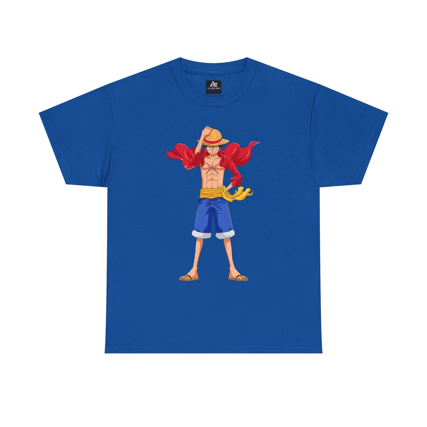 Straw Hat Pirate Tee — Luffy-Inspired Anime Graphic Unisex T-Shirt