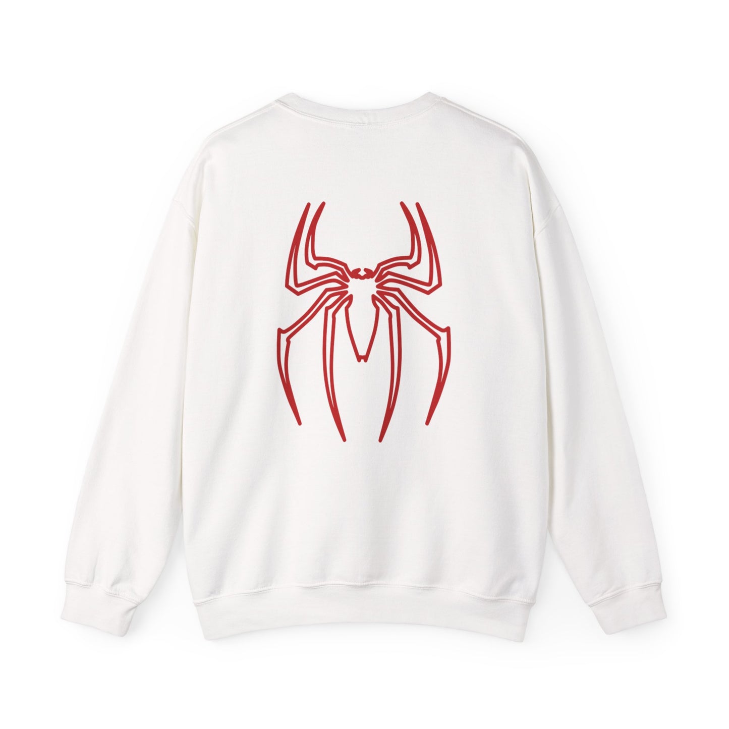 Spider Hero Sweatshirt — Red Mask Graphic Crewneck