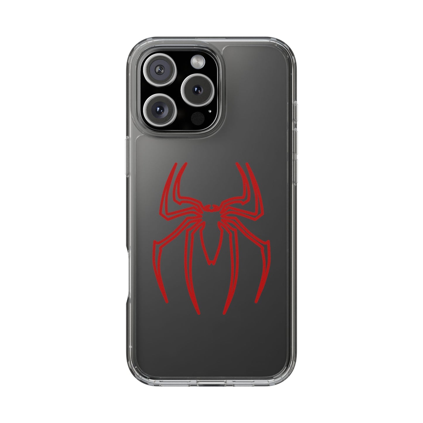 Clear Phone Case — Red Spider Emblem Clear Case