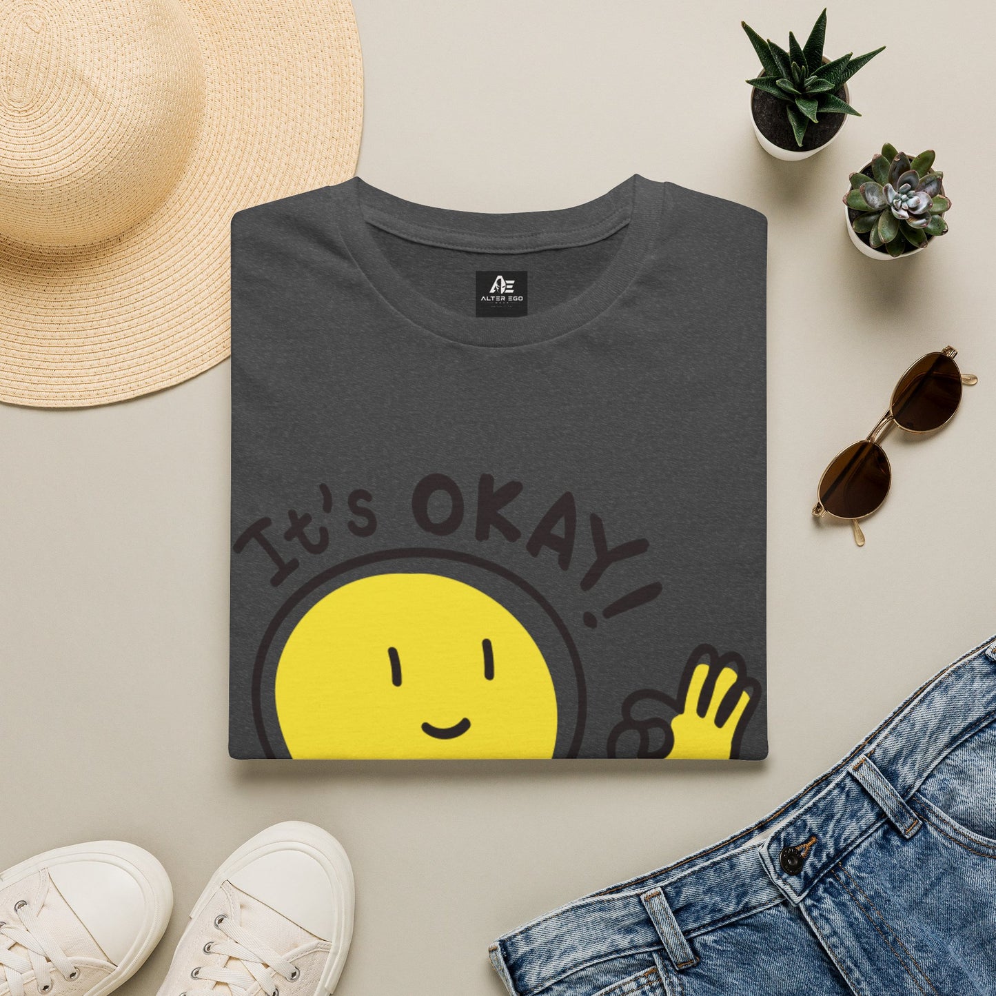 It's Okay! Smiley T-Shirt