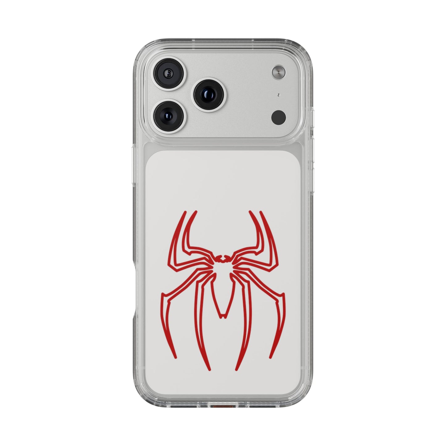 Clear Phone Case — Red Spider Emblem Clear Case