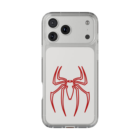 Clear Phone Case — Red Spider Emblem Clear Case