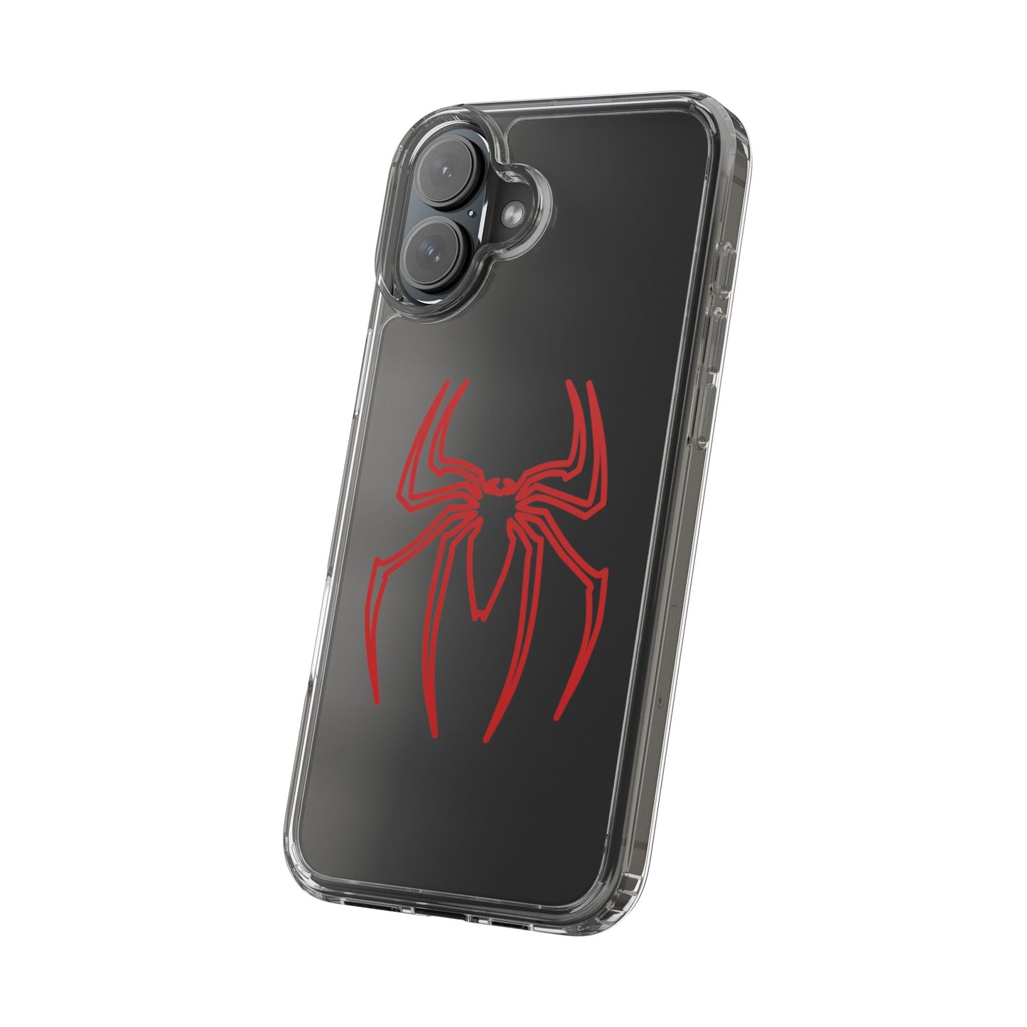 Clear Phone Case — Red Spider Emblem Clear Case