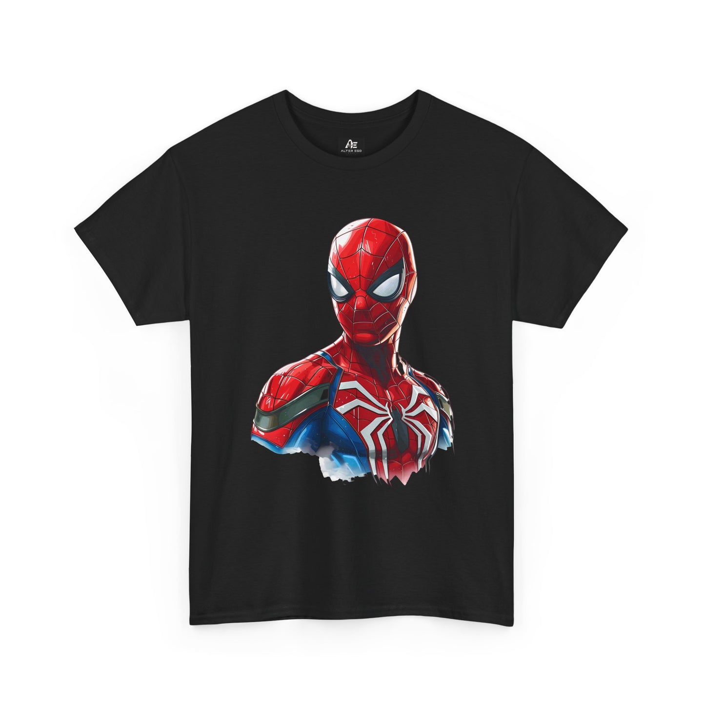 Spider Hero Unisex T-Shirt – Graphic Front Bust & Back Spider Emblem Tee